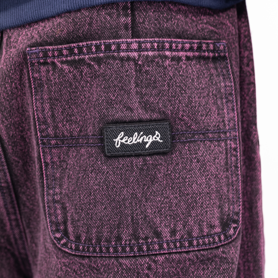 Maker Pants Purple Wash Denim