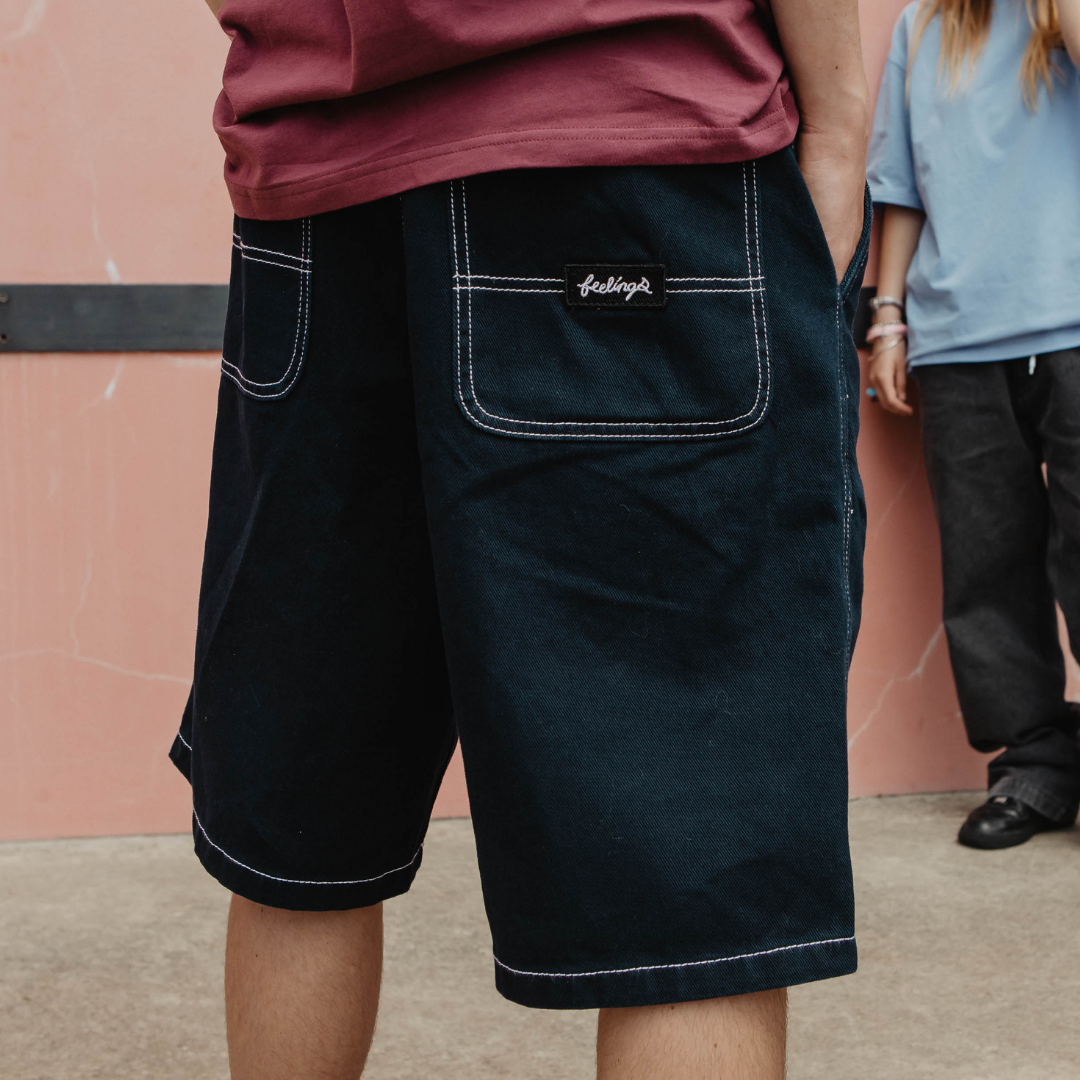 Maker Shorts Navy Twill