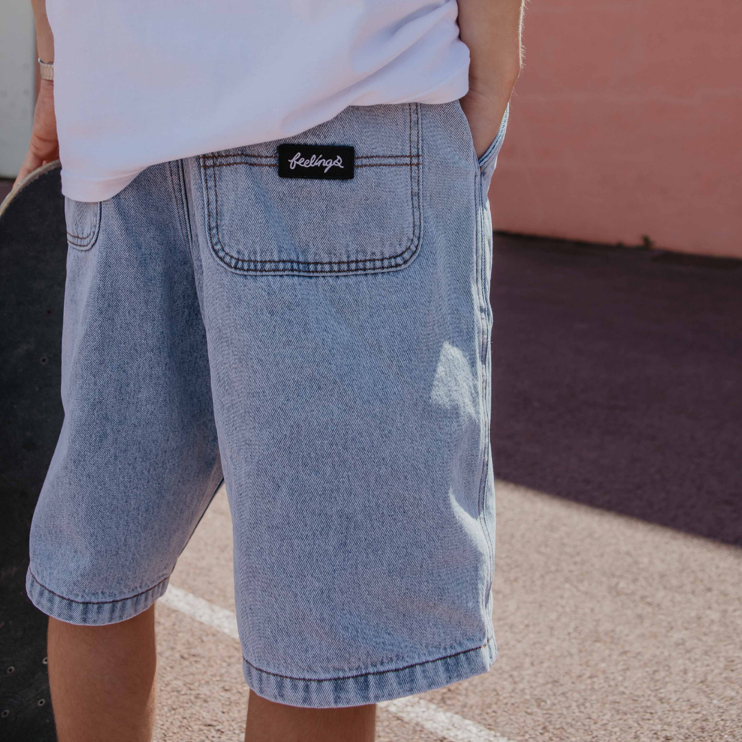 Maker Shorts Light Indigo