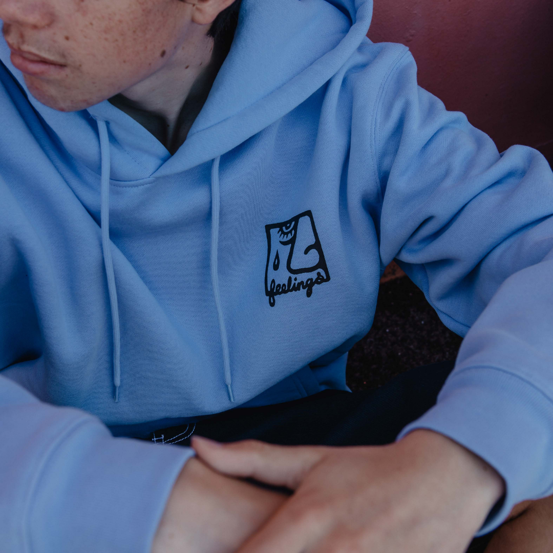 Pablo Hoodie Iris Blue