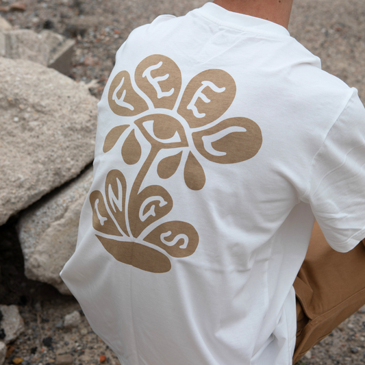 Tears Short Sleeves Tee Shirt White