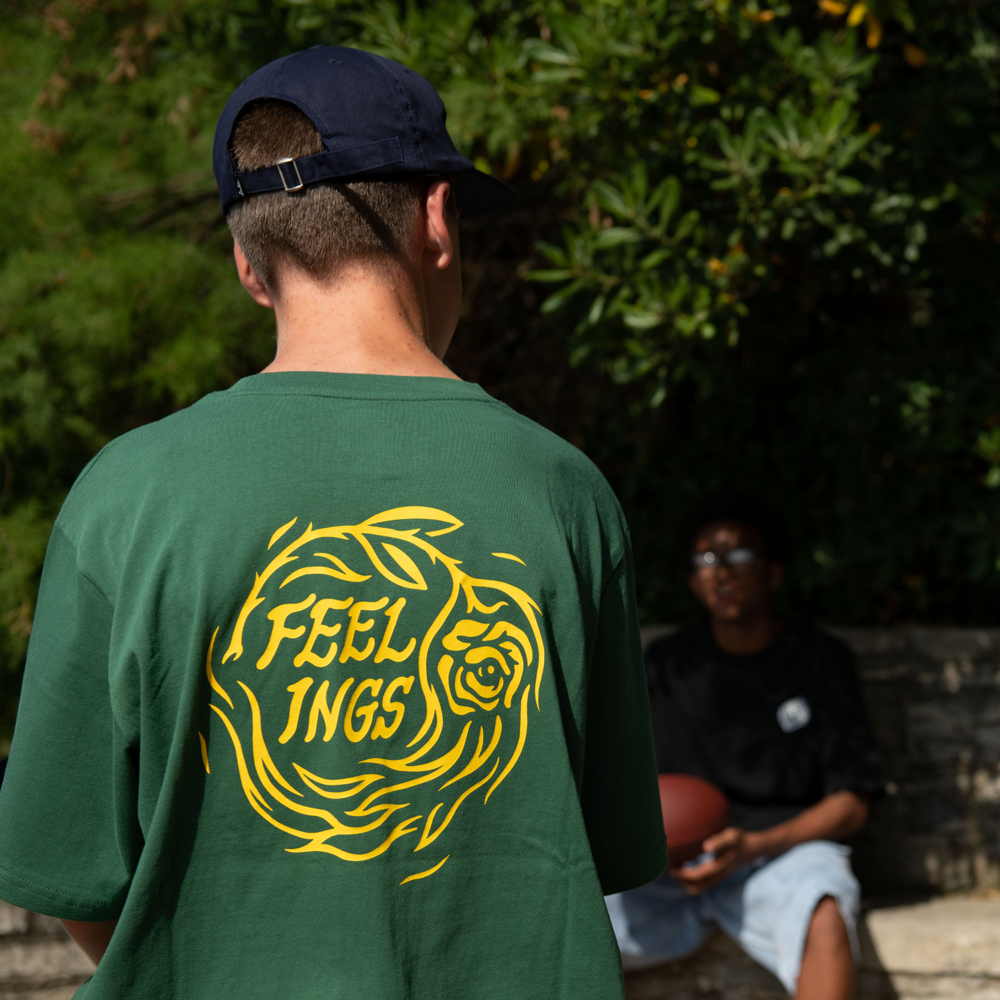 T-shirt Fire Rose