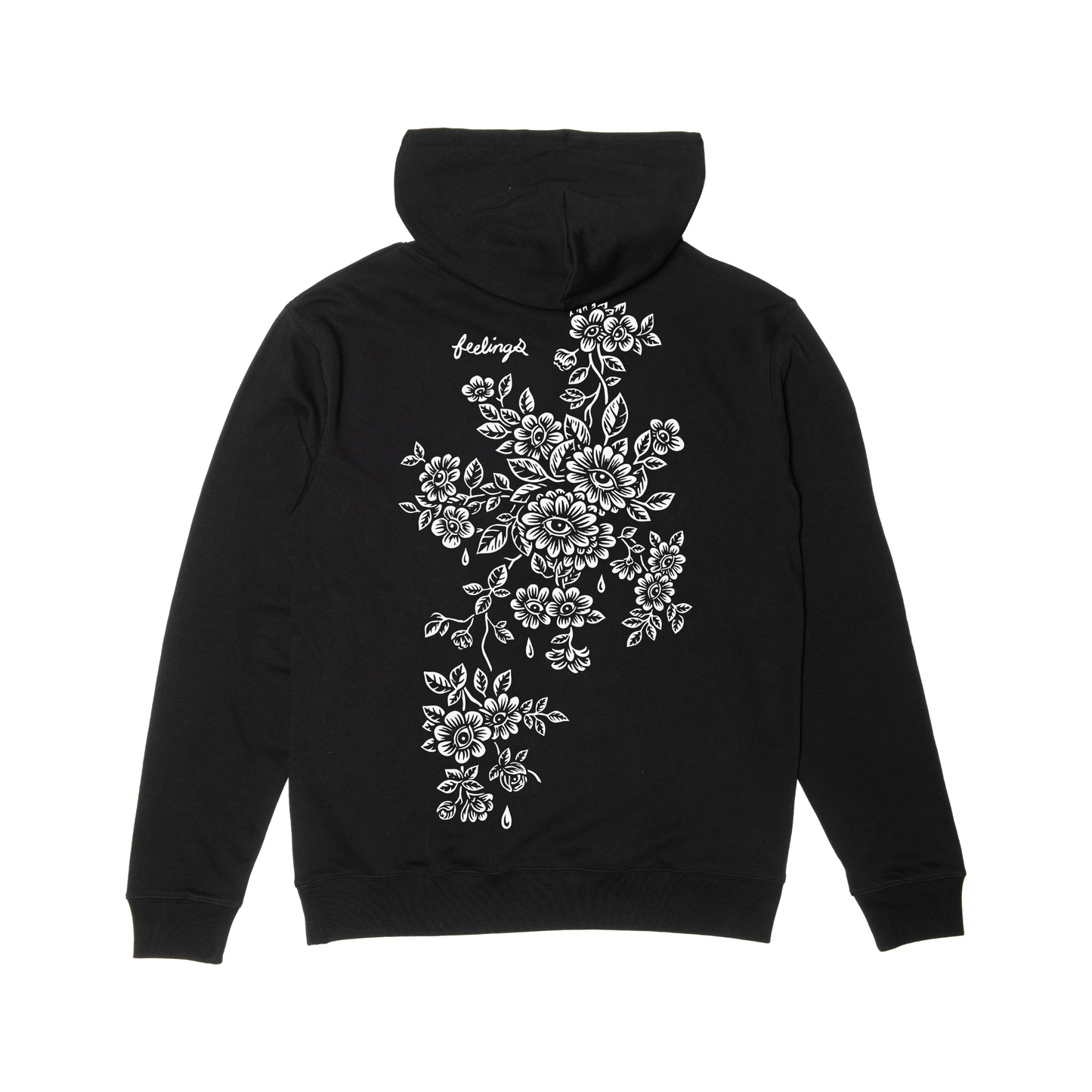 Sweat à capuche Floral