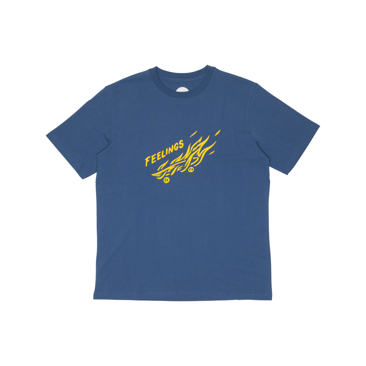 Skateboard On Fire Tee Shirt