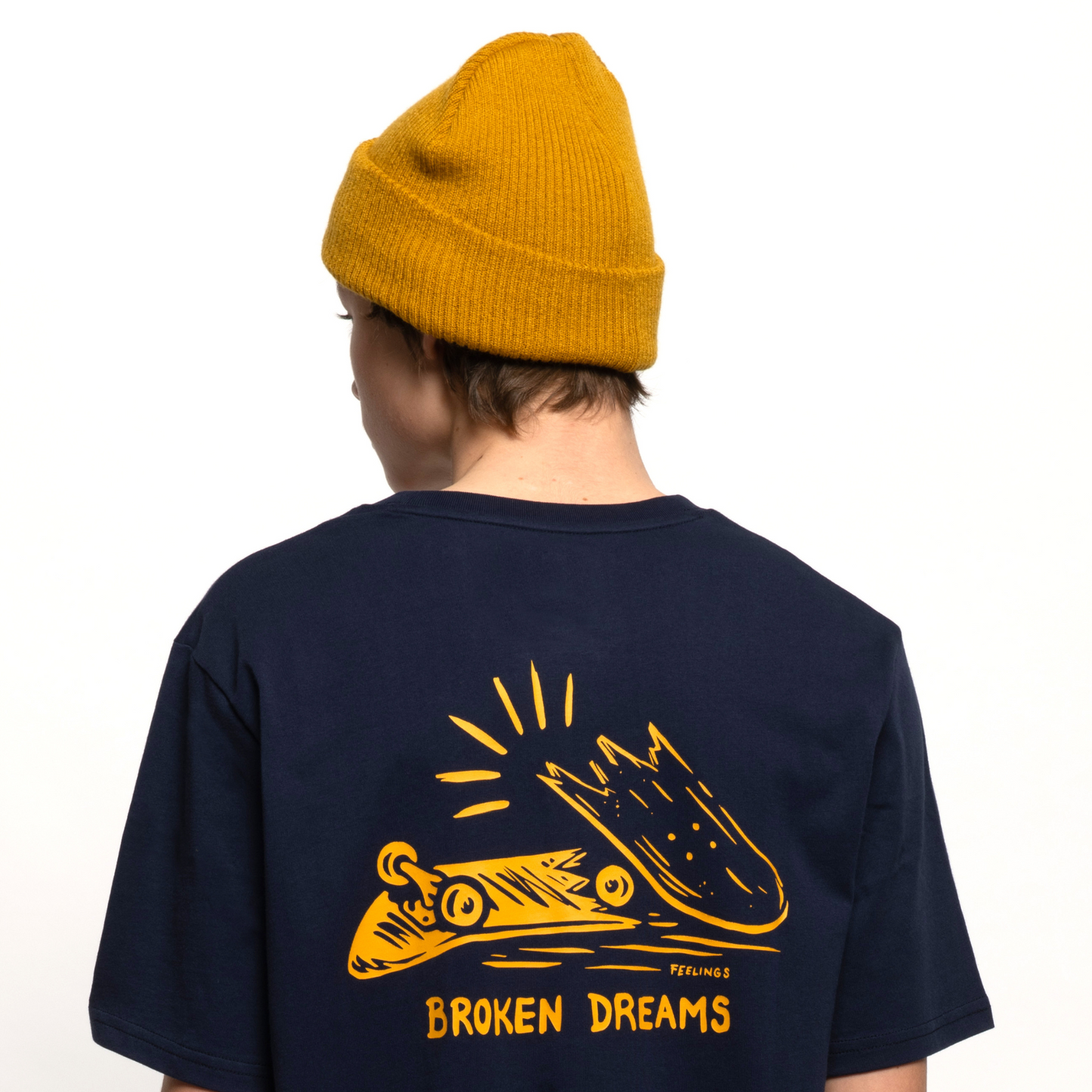 Eye Beanie Old Gold