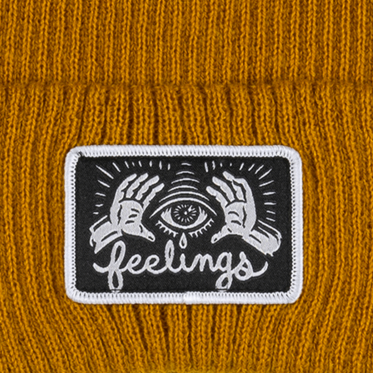 Eye Beanie Old Gold