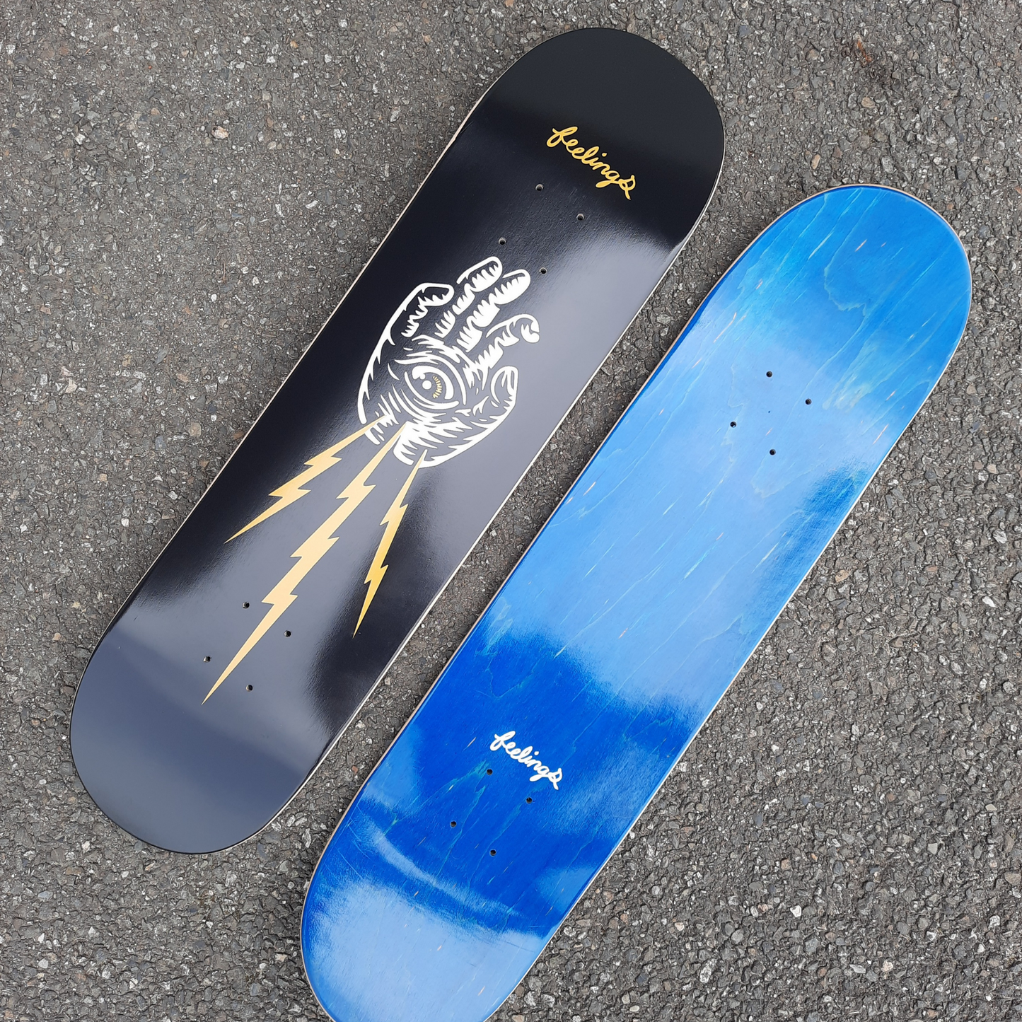 Hand 8.125" skateboard deck