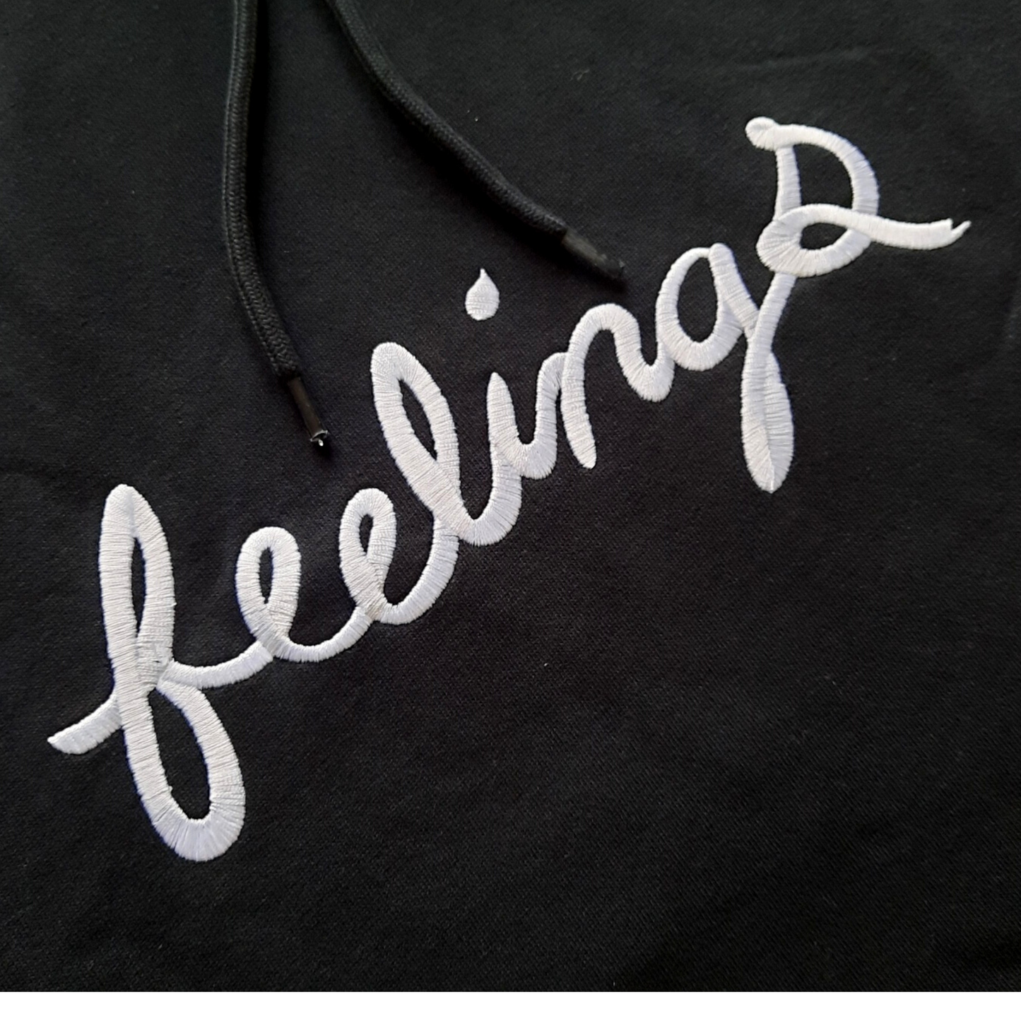 Sweat à capuche avec logo Feelings