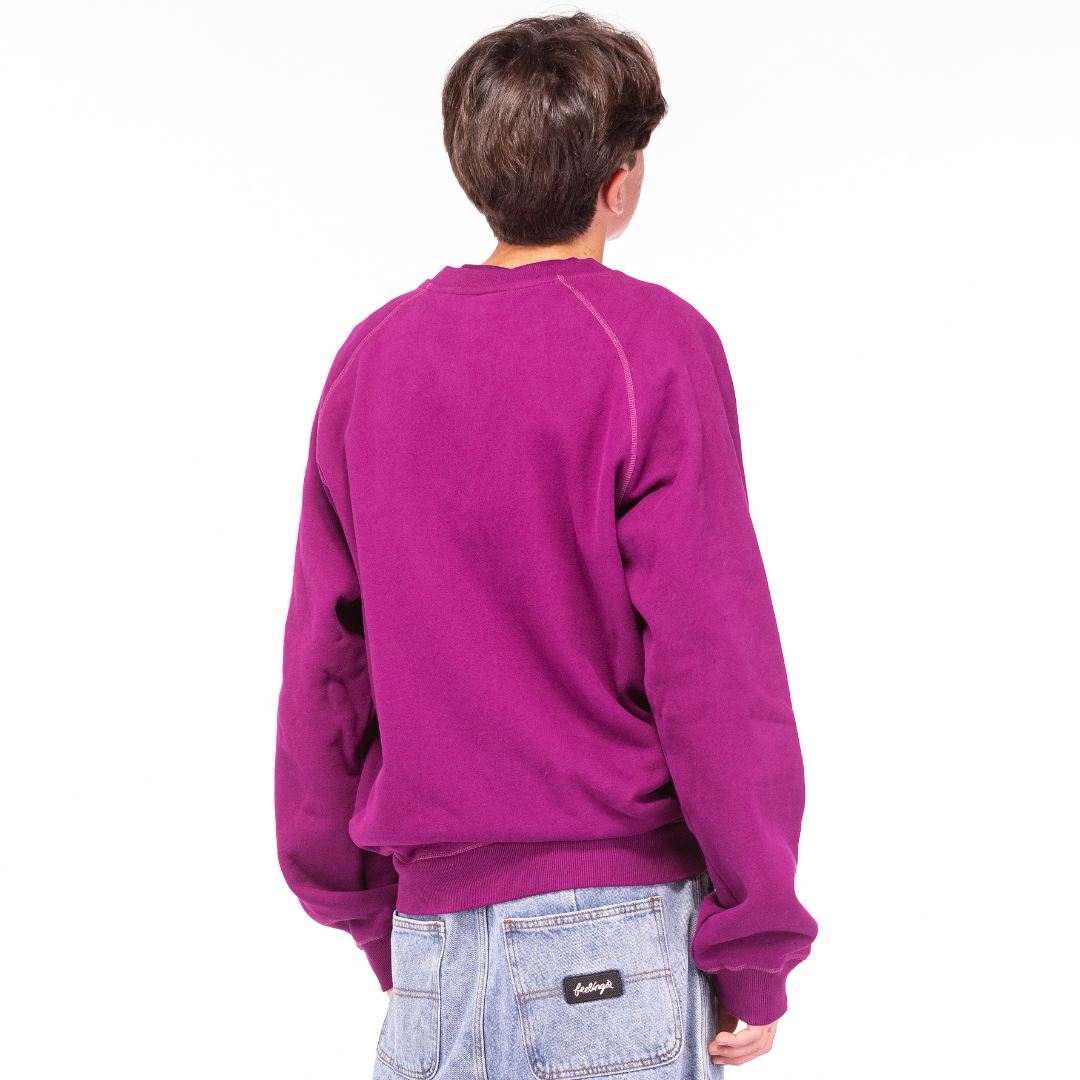 Brea Heavy Crewneck Purple