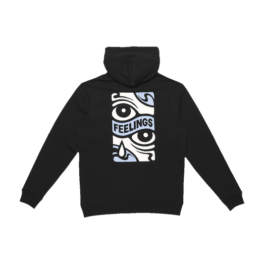 Eyes Hoodie Black