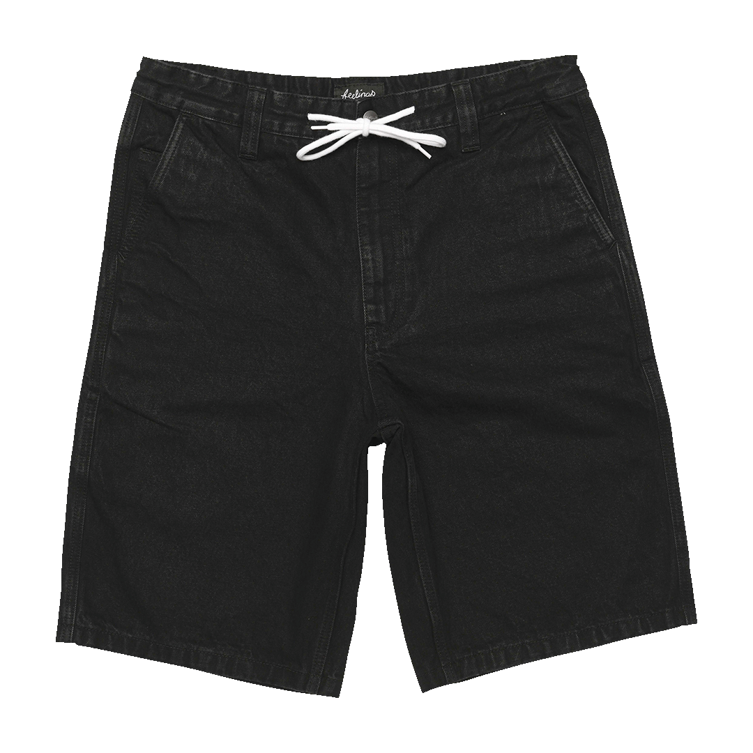 Maker Shorts Black Wash Denim