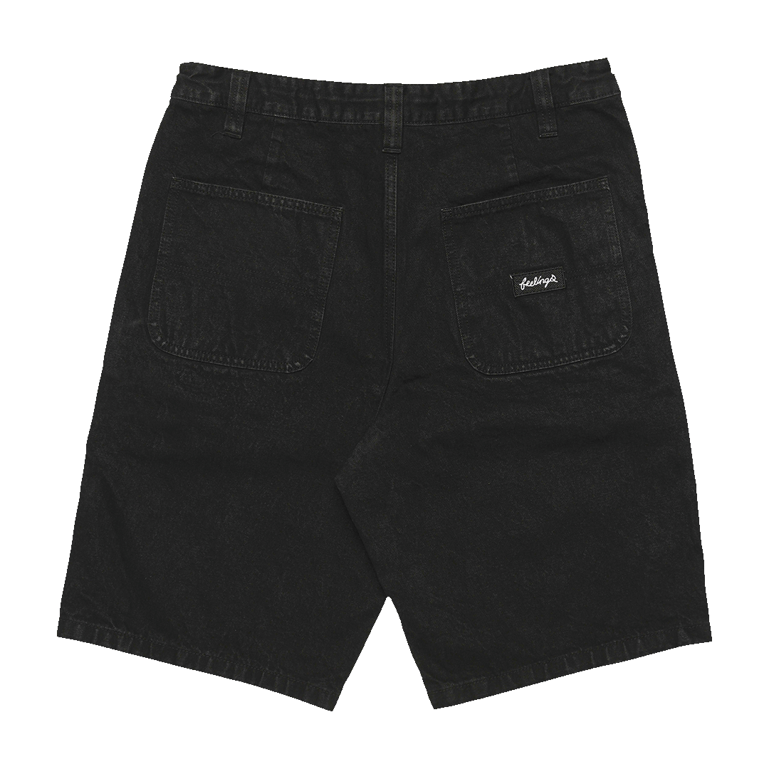 Maker Shorts Black Wash Denim