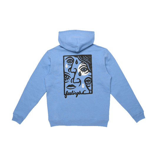 Pablo Hoodie Iris Blue