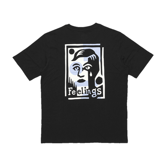 Layered Tee Shirt Black