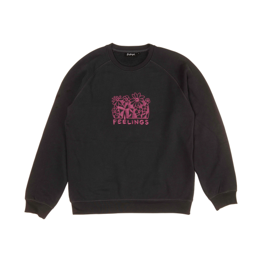 Brea Heavy Crewneck Black