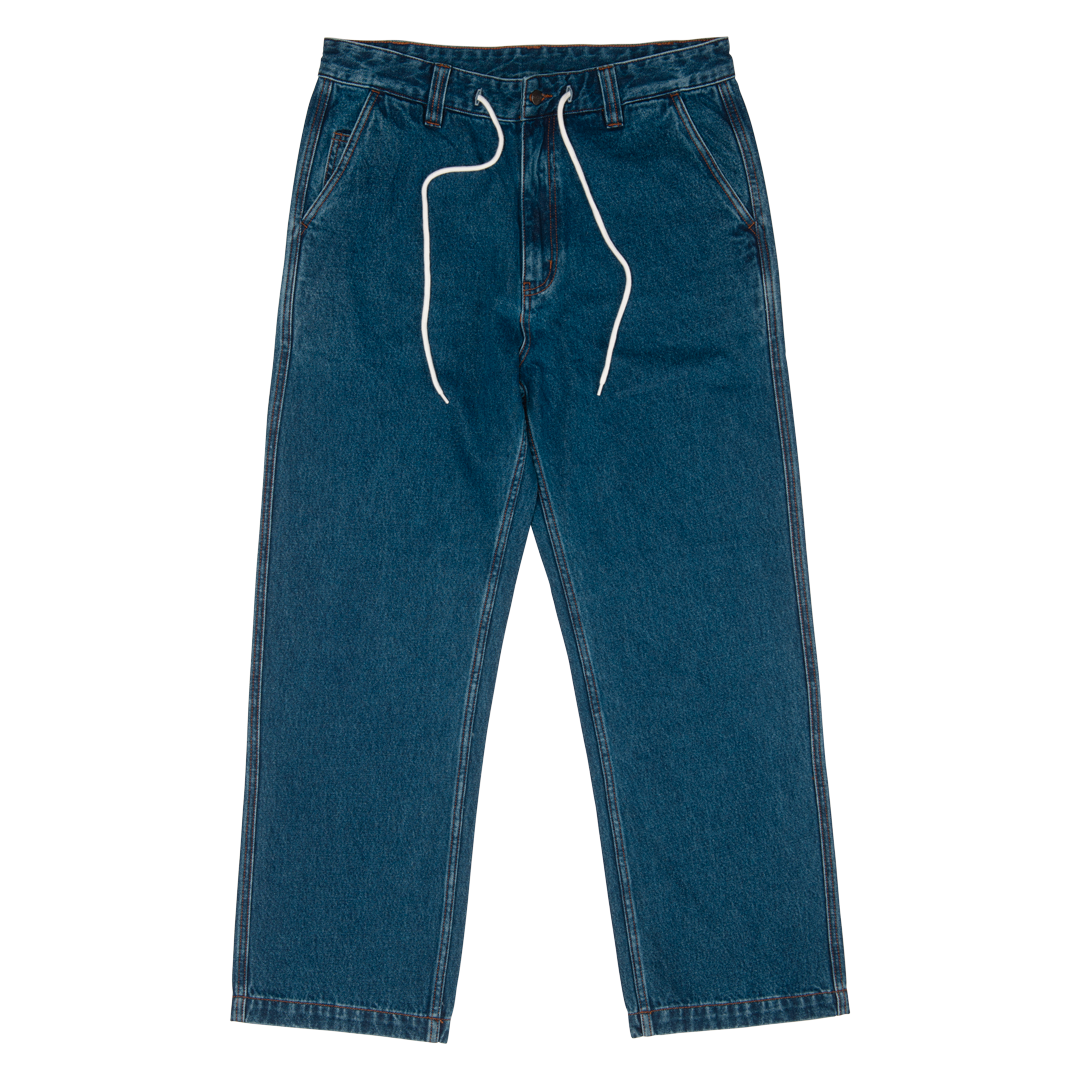 Maker Pants Blue Denim