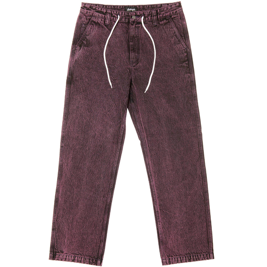 Maker Pants Purple Wash Denim