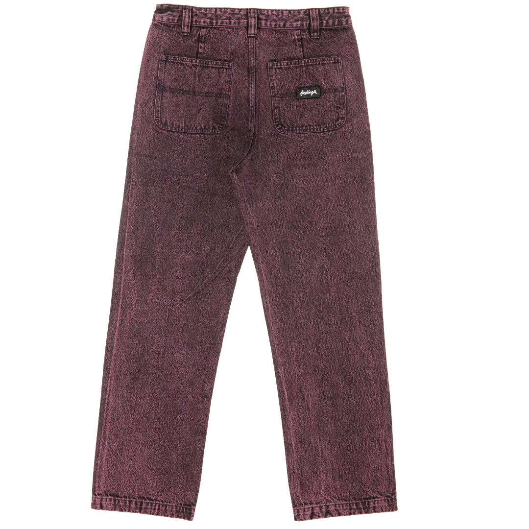 Maker Pants Purple Wash Denim