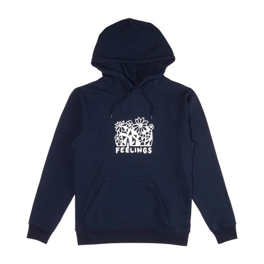 Bouquet Hoodie Navy