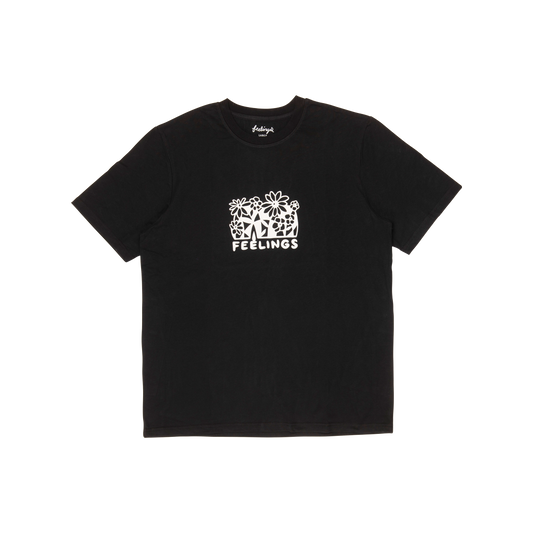 Bouquet Tee Shirt Black