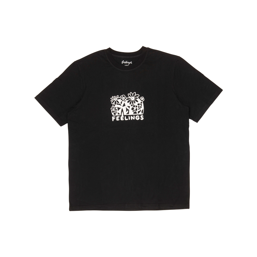 Bouquet Tee Shirt Black