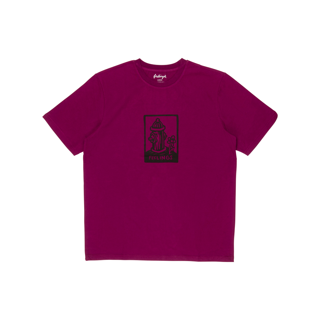 Hydrant Tee Shirt Purple