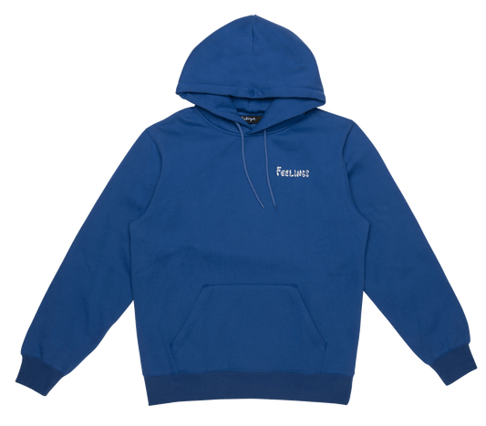 Frog Hoodie Electric Blue
