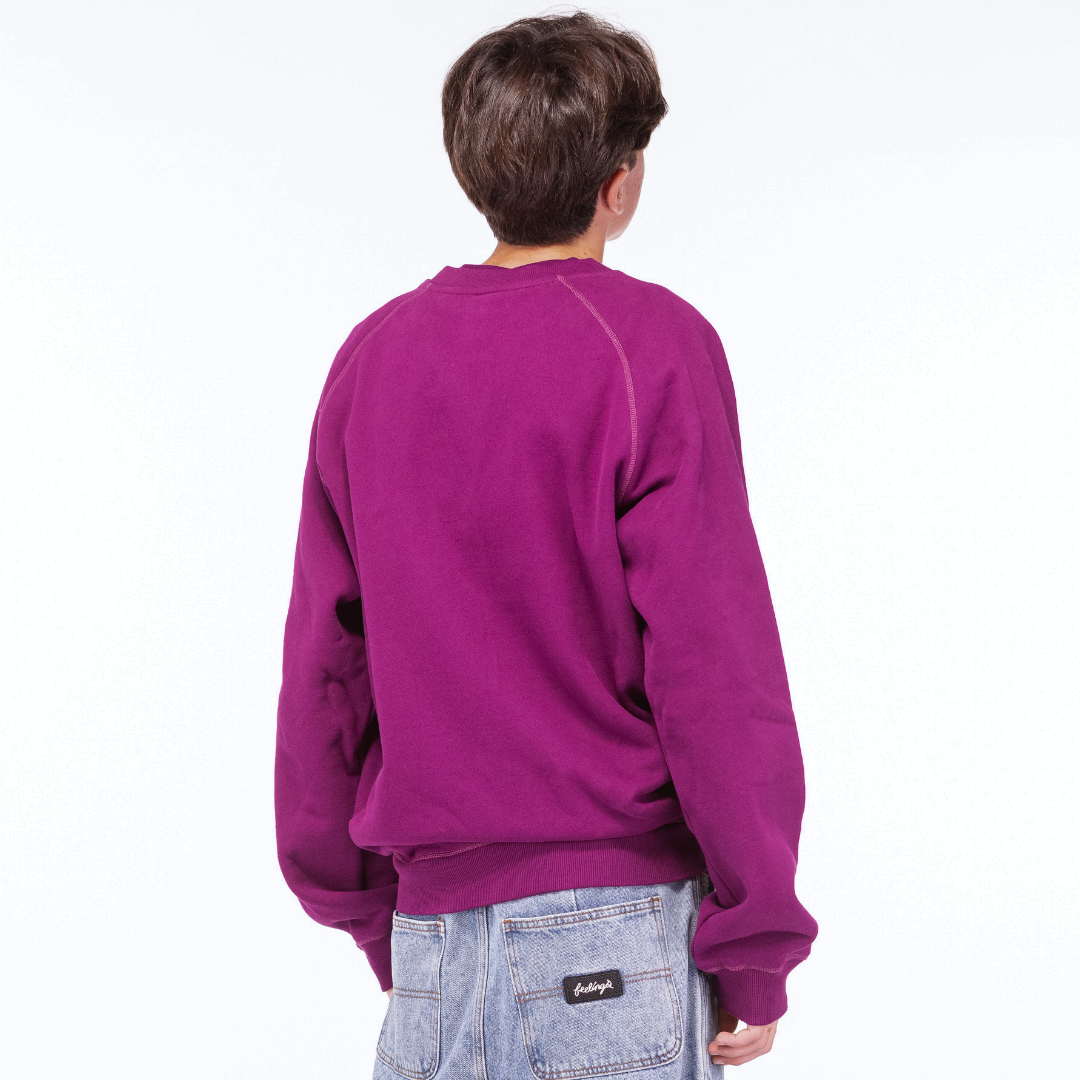 Brea Heavy Crewneck Purple