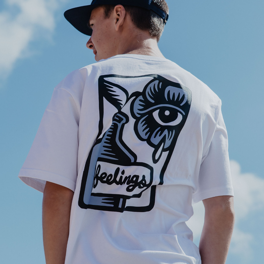 Flower Tee Shirt White