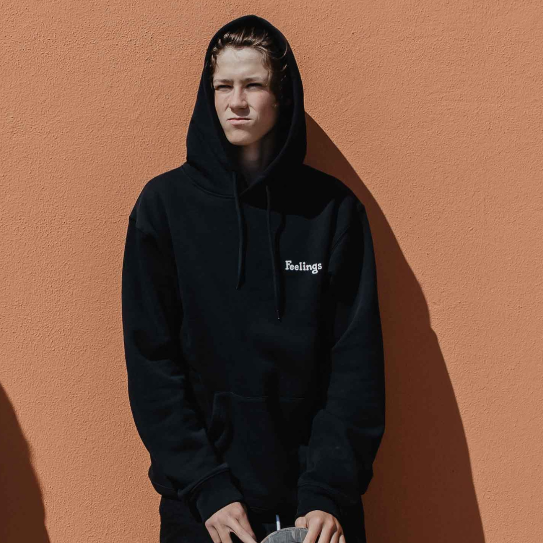 Layered hoodie online