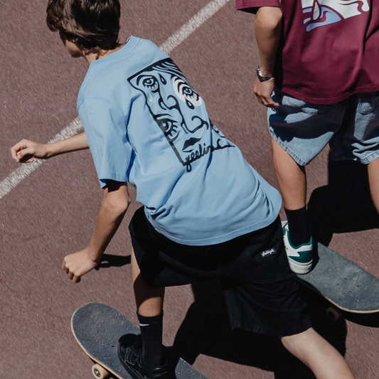 Pablo Tee Shirt Iris Blue