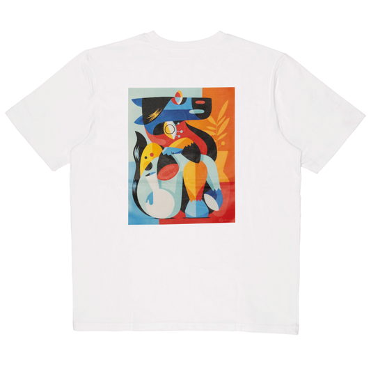 Caballo Short Sleeves Tee Shirt White