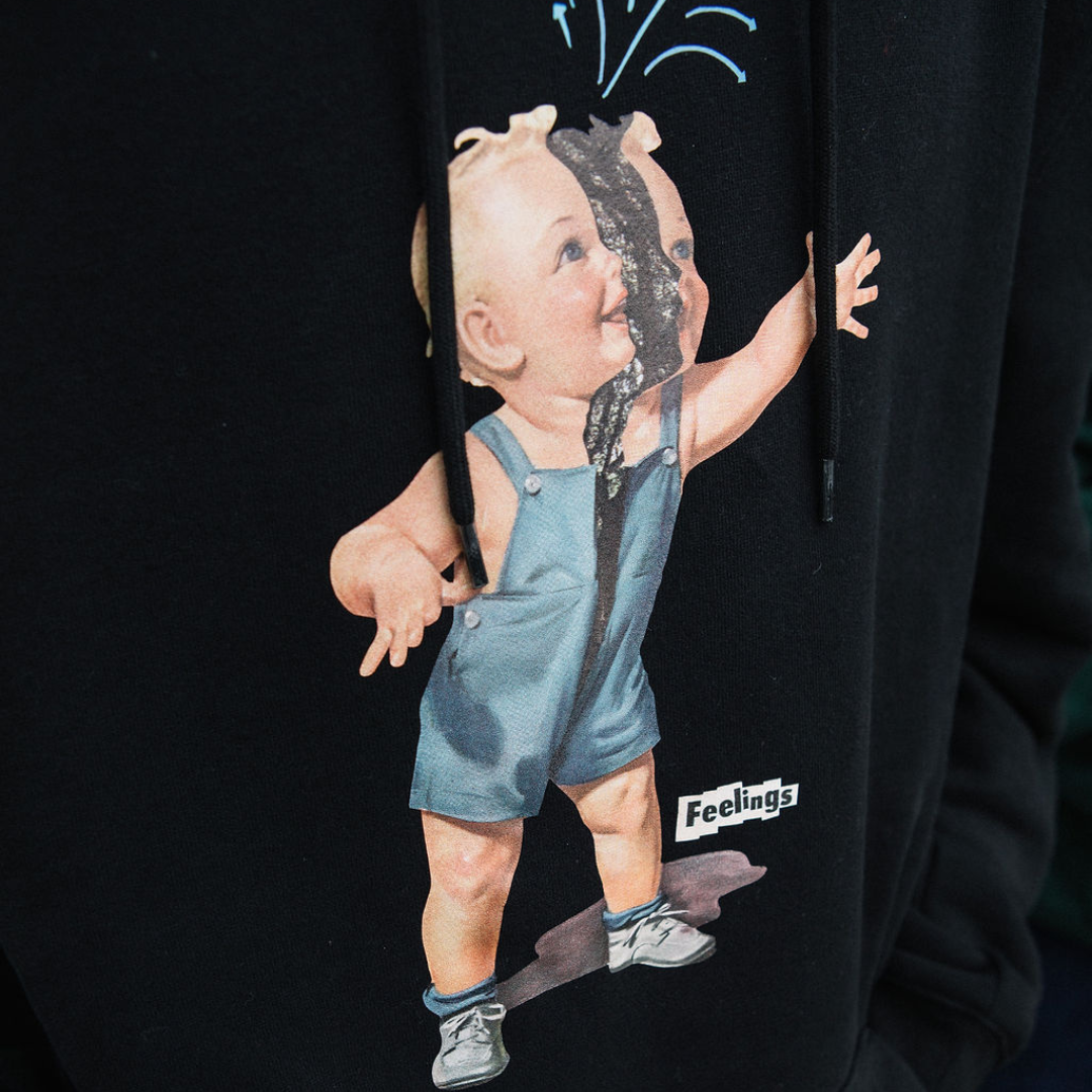 Baby Hoodie Black