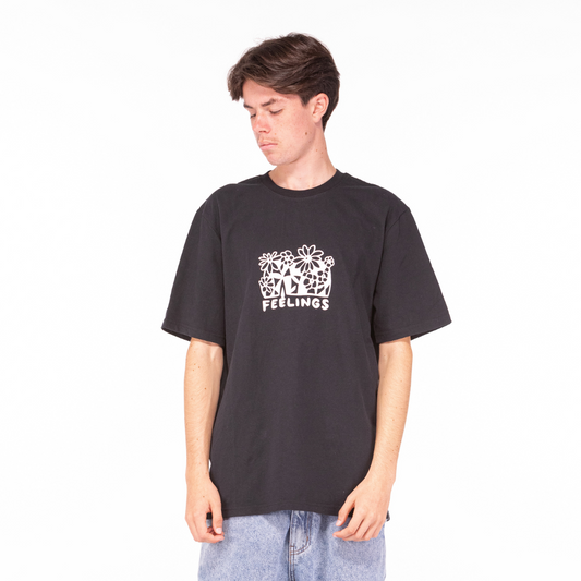 Bouquet Tee Shirt Black