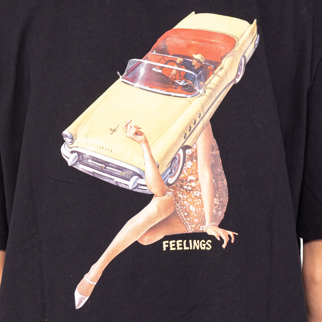 Car Tee Shirt Black