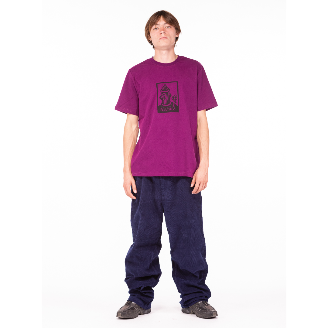 Hydrant Tee Shirt Purple