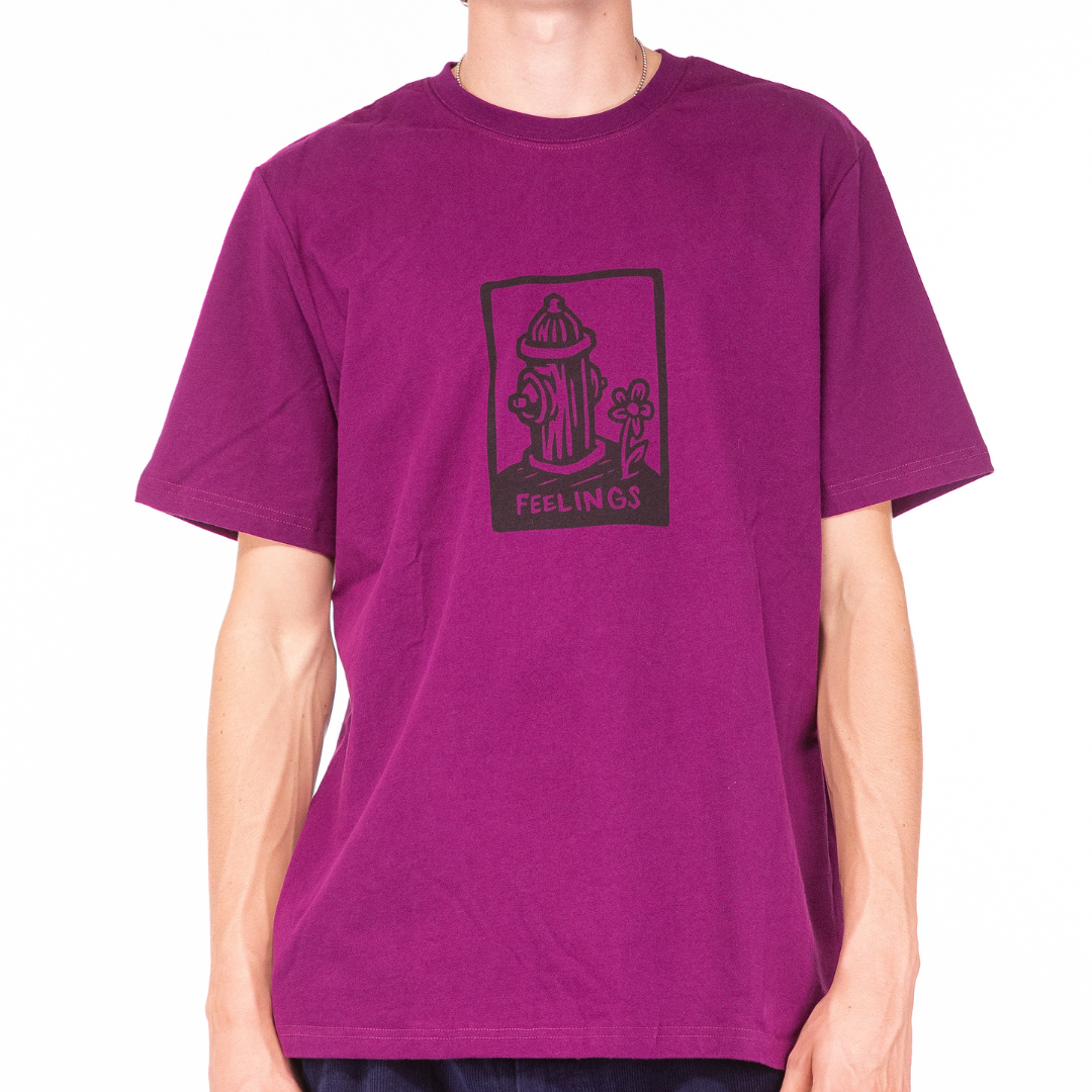 Hydrant Tee Shirt Purple