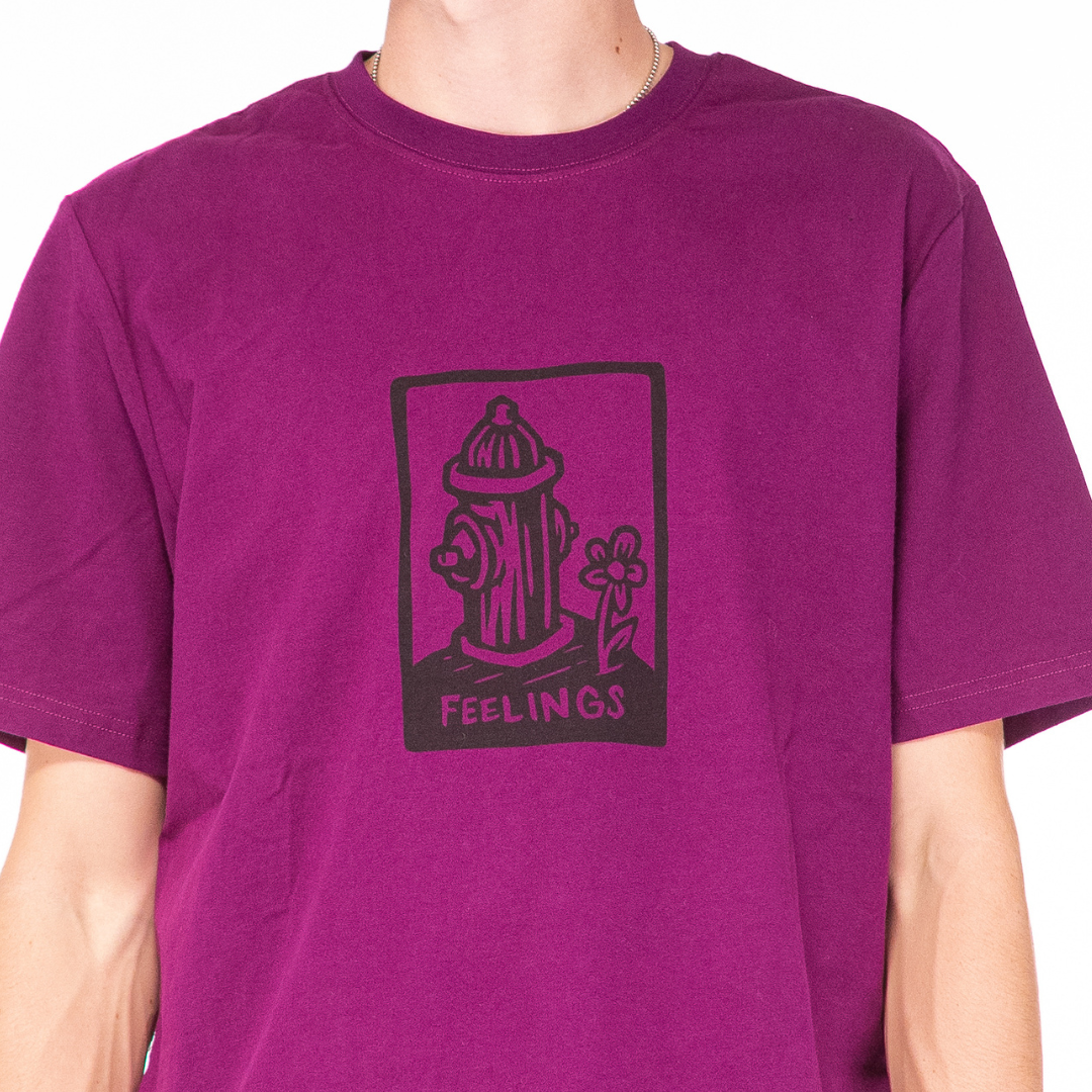 Hydrant Tee Shirt Purple