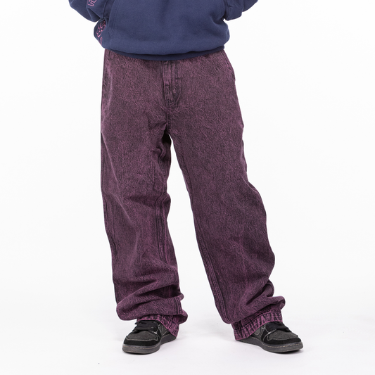 Maker Pants Purple Wash Denim