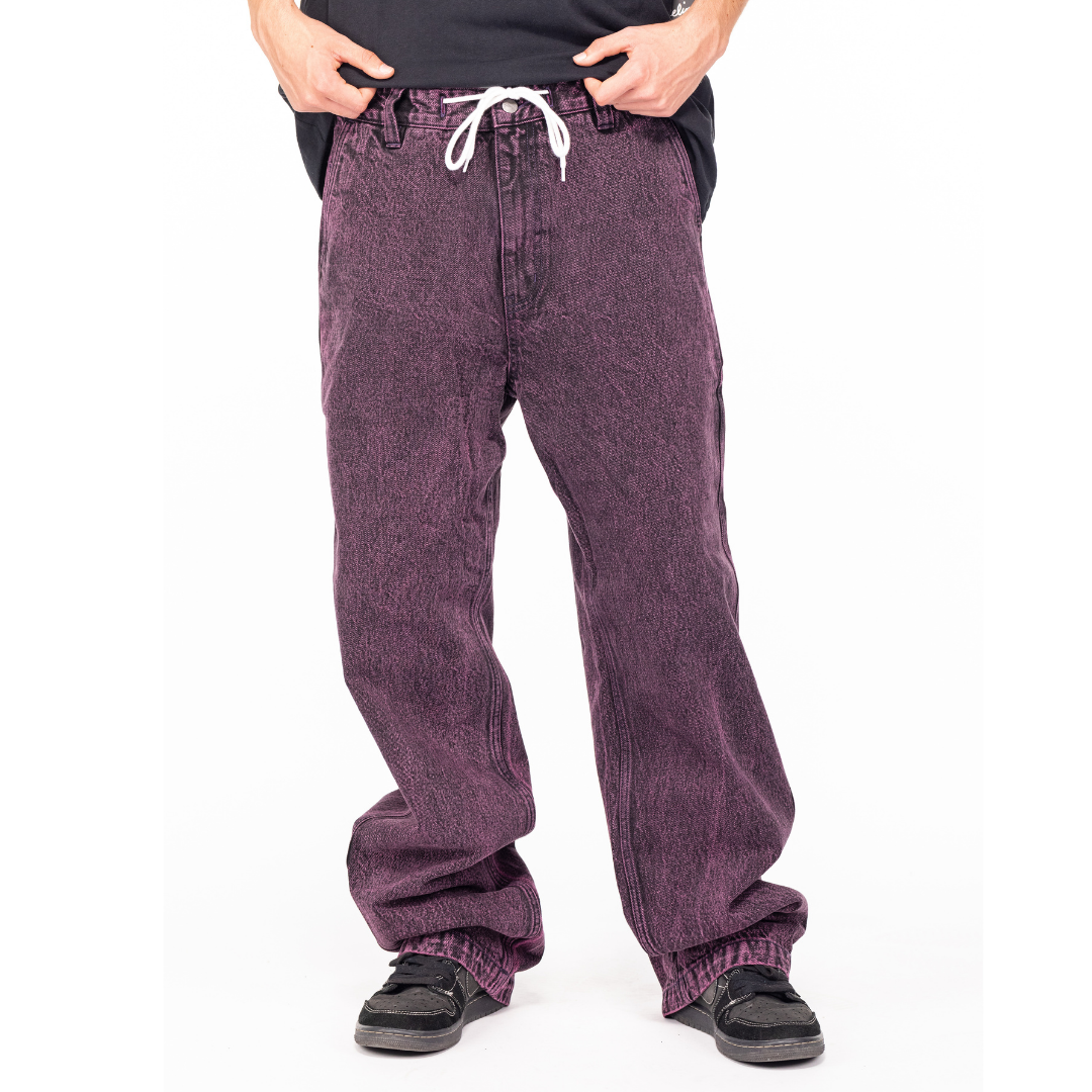 Maker Pants Purple Wash Denim