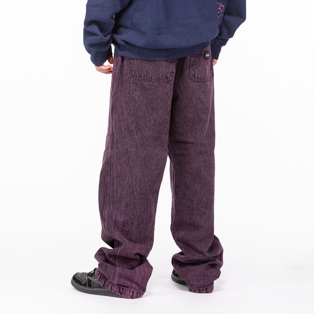 Maker Pants Purple Wash Denim